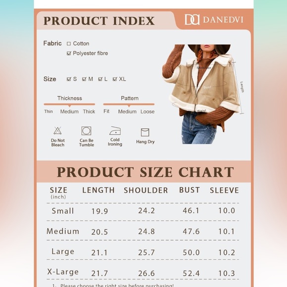 Winter Jackets Sherpa Lined Oversized Zip Up Half Sleeve Lapel Poncho coat. - Picture 3 of 9